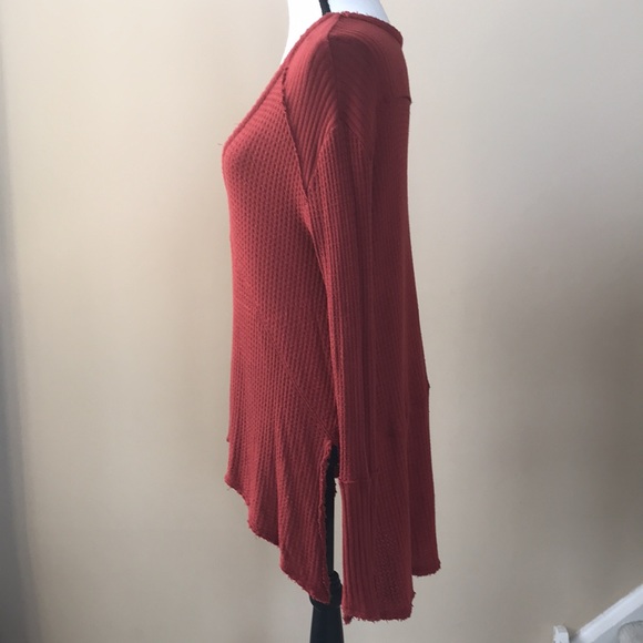 Free People Rust Sunset Park Thermal Top - Picture 6 of 12